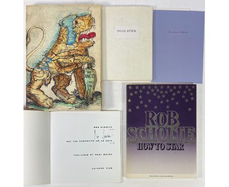 SCHOLTE, Rob (1959-) -- SCHOLTE, R., P. BIJLWAARD, (a.o.). De angst! Juni 1983. (Amst. 1983). W. literary contributions by M.