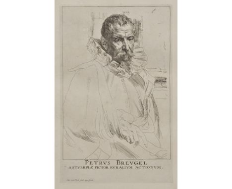 Van Dyck (Anthony, 1599-1641). Icones Principum Virorum Doctorum, Pictorum Chalcographorum Statuariorum nec non Amatorum Pict