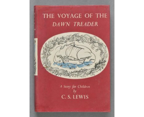 Lewis (C.S.). The Voyage of the Dawn Treader, 1st ed., 1952, illustrations by Pauline Baynes, one or two light spots, origina