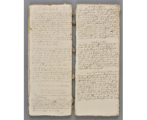 Manuscript recipe book. An Old Receipt Book which was Mrs. Lansdown's, the wife of Coll. Lansdown of Woodborough, late 17th c