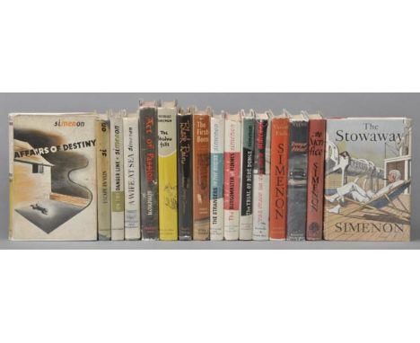 Simenon (Georges). The Affairs of Destiny, 1942; Escape in Vain, 1943; On the Danger Line, 1944; A Wife at Sea, 1949, 1st UK 