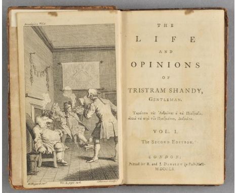 [Sterne, Laurence]. The Life and Opinions of Tristram Shandy, Gentleman, 9 volumes, vols. 1 & 2 2nd edition, vols. 3-9 1st ed