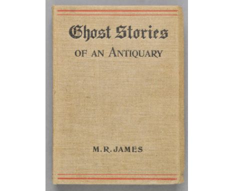 James (Montague Rhodes). Ghost Stories of an Antiquary, 1st ed., 1904, four black and white illustrations by James McBryde, 1