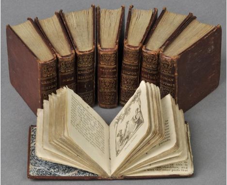 Mills (Alfred). [A Miniature Historic Library in 8 volumes]: Pictures of Roman History, 1809; Natural History of 48 Quadruped