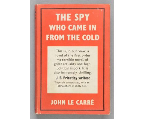 Le Carre (John). The Spy Who Came in From the Cold, 1st ed., 1963, original brown cloth, titled in gilt to spine, d.j., spine