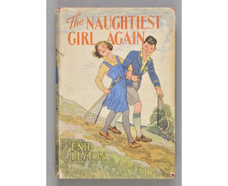 Blyton (Enid). The Naughtiest Girl in the School, Illustrated by W. Lindsay Cable, 1st edition, George Newnes, 1940, letterpr