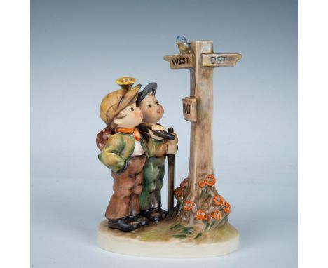Military forces appreciation version. Features an adorable scene of two kids looking at a sign. Includes a wooden base with a