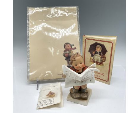 Lot includes Latest News 184, Collectors Club Stationery, My Hummel Collection Registry and 20th anniversary M.I. Hummel Club