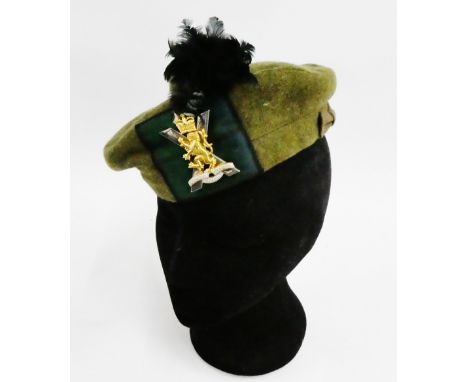 Army cap with Royal Scots cap badge