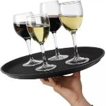 20 X BRAND NEW NONE SLIP SERVING WAITER TRAYS