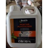 48 X BOSTIK MORTAR PLASTICISER 1L BOTTLES