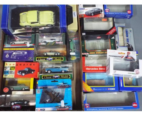 Diecast - Corgi, Vanguards and others - fourteen diecast scale models to include Vanguards Special Limited Edition Triumph He