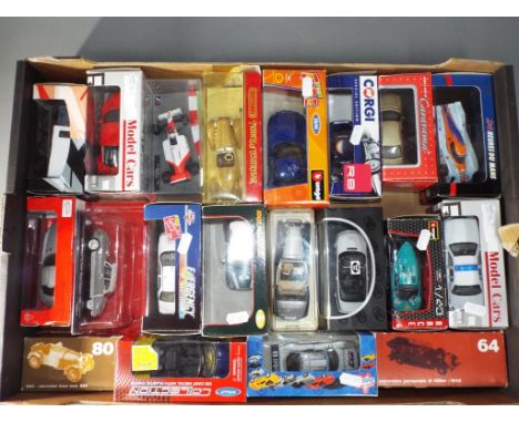 Diecast - Rio, Corgi and others - 20 diecast scale models to include Rio 1927 Mercedes Benz, Corgi special edition Subaru Imp