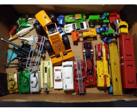 Diecast Scale Models, Corgi, Dinky, Tonka, Matchbox - a good mixed lot of playworn diecast models comprising of Corgi, Dinky,