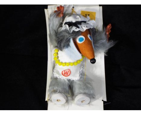 Pelham Puppets The Wombles - a unboxed Pelham Puppet of Madame Sholet Womble.