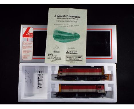 Lima - A boxed Limited Edition OO Gauge 204821/22  BR English Electric Class 20s Op.Nos.20092 and 20169 in Technical Services