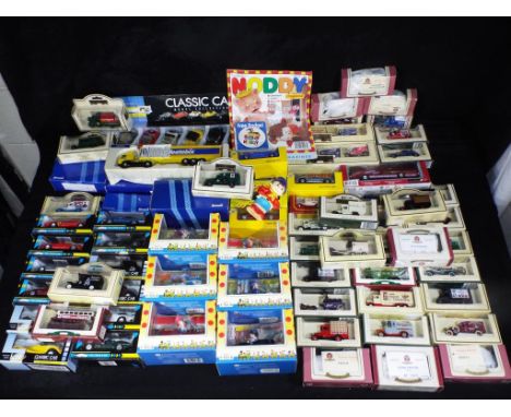 Diecast Corgi, Lledo, Maisto and others - in excess of 60 boxed diecast model vehicles in various scales lot includes six Lle