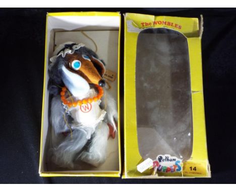 Pelham Puppets - the Wombles a boxed Pelham puppet of Wellington Womble dated 1973 with six control strings.