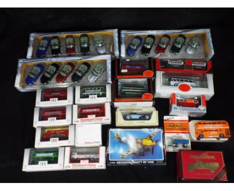 Matchbox, EFE, Cararama and others - 21 boxed diecast model vehicles in various scales ansd a plastic model kit. Lot includes