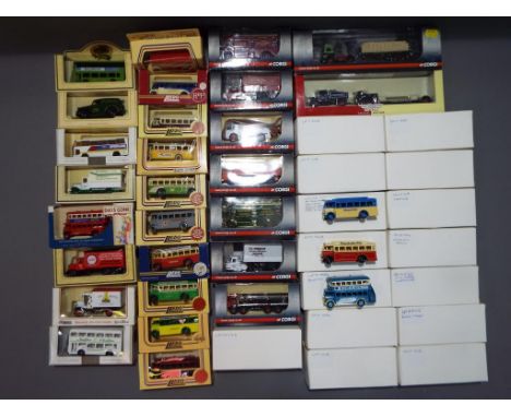 Diecast model vehicles - Corgi Trackside, Hornby, Lledo - a lot consisting of 42 scale model mixed vehicles, models appear in