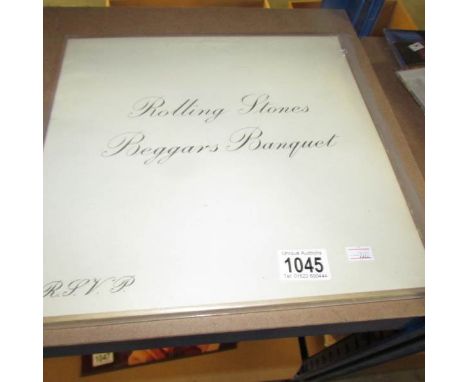 Rolling Stones 'Beggars Banquet', 1968, UK 1st press Decca stereo.