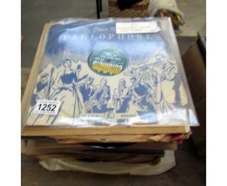 A mixed lot of 78 rpm records including Ruby Murray, Bill Haley, Bing Crosby, Harry Belafonte, Vera Lynn etc.,