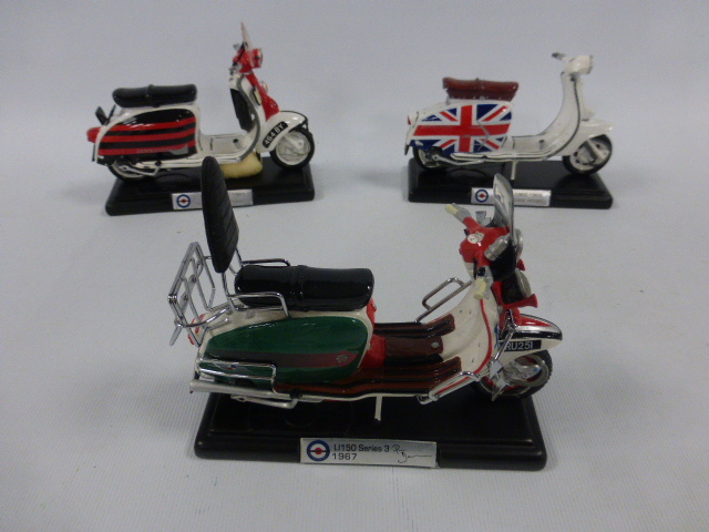 diecast lambretta scooter models