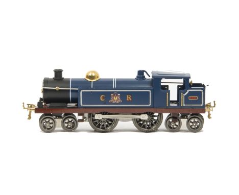 An ACE Trains O Gauge 3-rail C/1 '4-4-4' Tank Locomotive, in lined Caledonian Railway blue as no 4-4-4, G-VG, some small mark