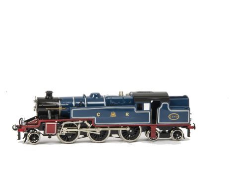 An ACE Trains O Gauge 2/3-rail E/ Stanier 4P Class 2-6-4 Tank Locomotive, in Caledonian Railway blue livery as no 2546, VG, s