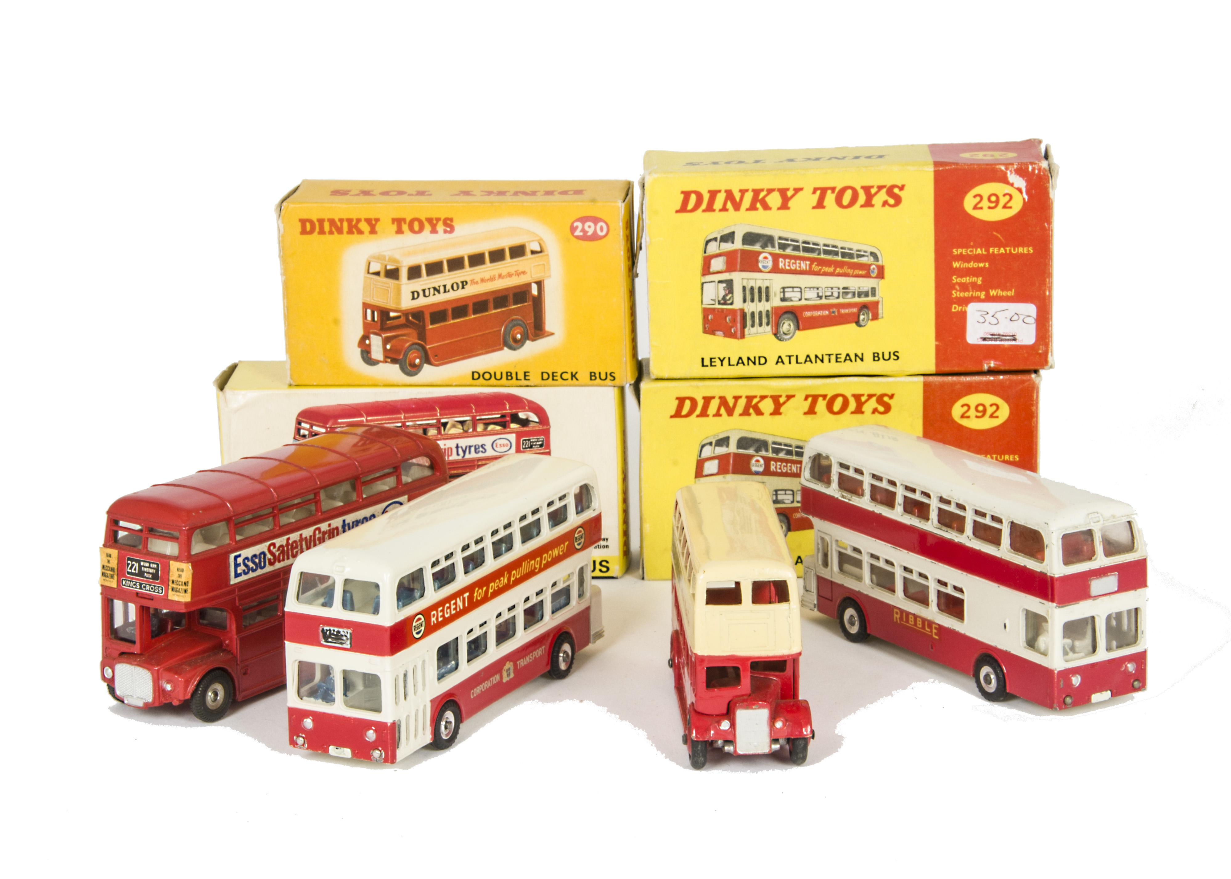 dinky toys double decker bus