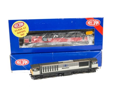 Heljan 00 Gauge Class 47 and 57 and 58 Diesel Locomotives, 4620  RES red Class 47778 'Irrestistible',  5702 First Great Weste