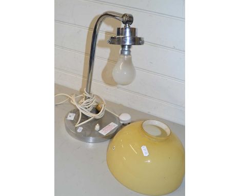 Vintage chrome table lamp