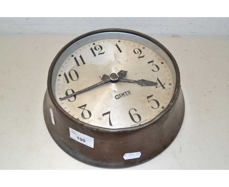 Vintage Gents of Leicester wall clock