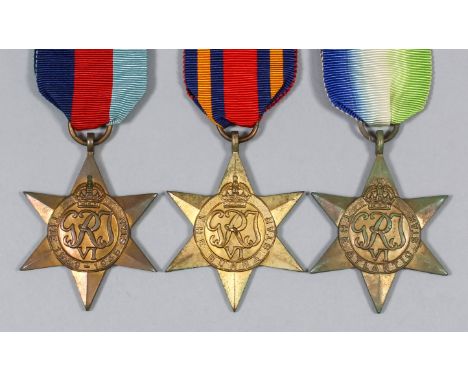 Eighteen George VI World War II Stars comprising three 1939-1945, two Pacific, two Atlantic, two Burma, one Burma with Pacifi