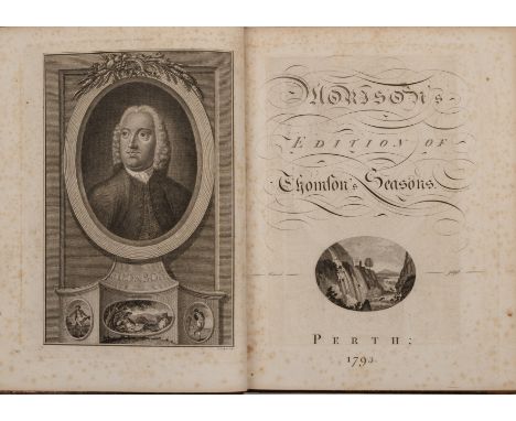Thompson (James) Scottish Poet (1700-1748). 'The Seasons'. A New Edition adorned with a set of engravings...together with an 