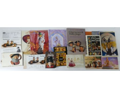 Royal Doulton Character and Toby Jug Book: The Lyle Price Guide to Doulton, Collectors Club magazines, advertising brochures 