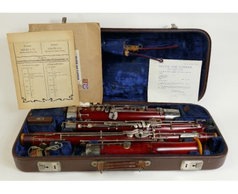 Vintage on sale bassoon case