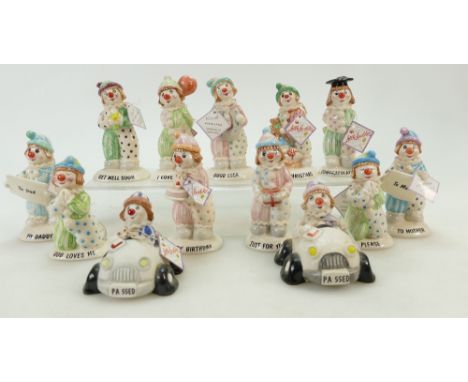 A collection of Beswick figurines: Beswick Little Loveable figures. (13) 