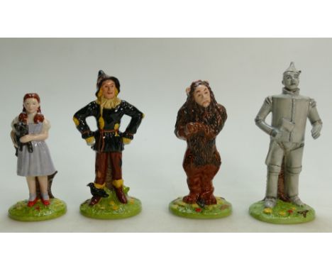 Royal Doulton figures from the Wizard of Oz: Figures to include Dorothy, Scarecrow, Lion and Tinman (UKI Ceramics) (4) (all b
