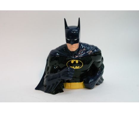 A Warner Bros.Batman ceramic biscuit barrel
