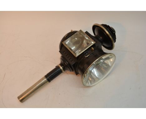 An old coaching lamp,