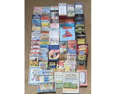 Approximately 70 Children’s and Fantasy Books to include Harry Potter, Ladybird, Tolkienand various vintage titles.Condition 