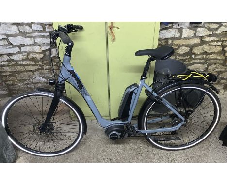 A Bosch Active Line Orbea Optima electric bike with 400Wh battery, keys and manual. Condition ReportVery good condition. Flat