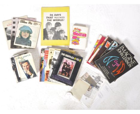 A collection of The Beatles Books and Associated Memorabilia, approximately 27 books, to include: A Cellarful of Noise, Brian