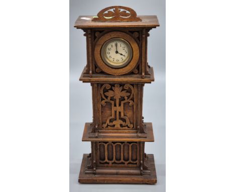 Miniature Apprentice grandfather clock. [38cm high] 