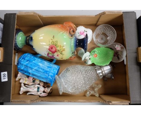 A collection of pottery to include Royal Doulton City Gent character jug D6815 (seconds) Royal Doulton Winthrop teapot, relig
