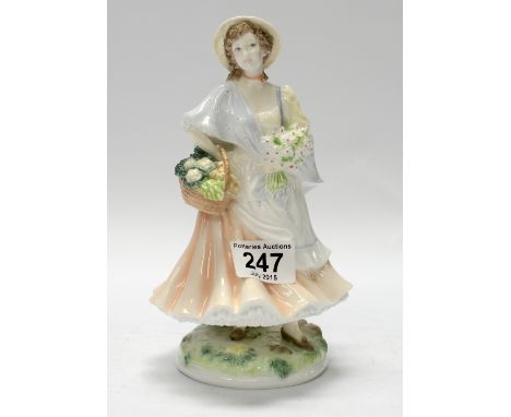 Royal Worcester Market Day Ltd Edition , boxed with cert