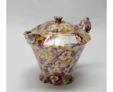 James Kent Du Barry Chintz Teapot