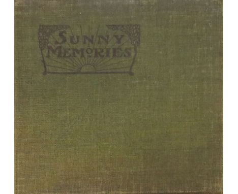 Vintage "Sunny Memories" photograph album, wildlife, birds nests etc   