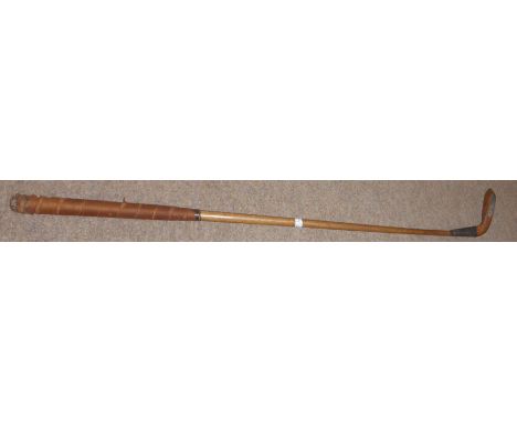Vintage wooden golf club   